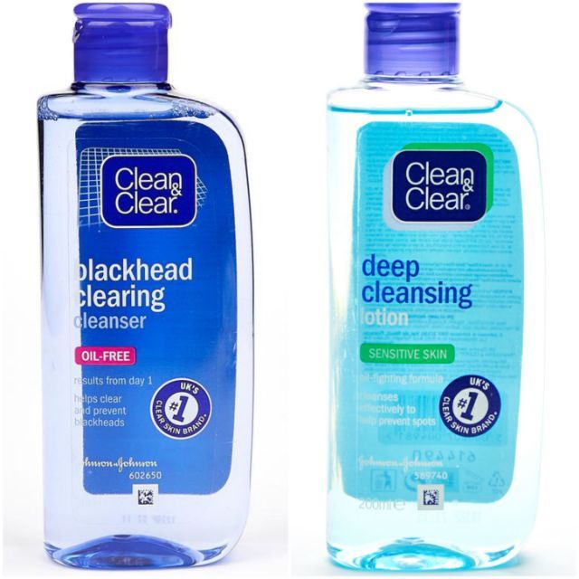 clean and clear deep cleansing lotion