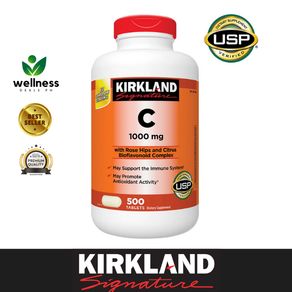 500 Tablets Kirkland Vitamin C 1000 Mg Prices And Specs In Philippines 15 02 22 For As Low As 1 325 00